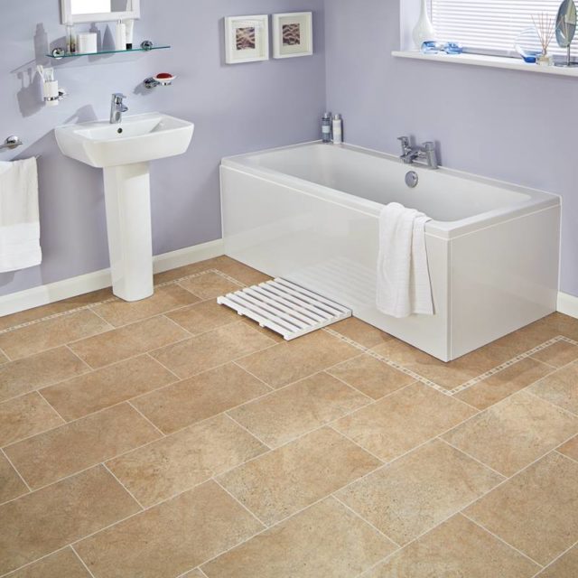 Bath Stone - Knight Tile | Room View