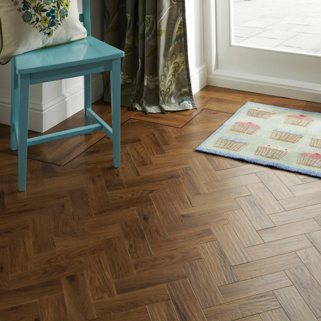 Karndean Morning oak flooring in a kitchen