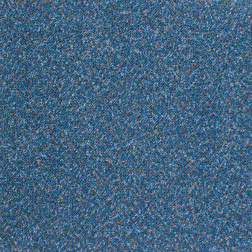 Overhead shot of navy blue carpet tile, Stingray 03308