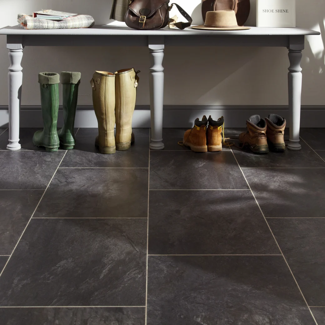 Karndean Canberra flooring in a hallway