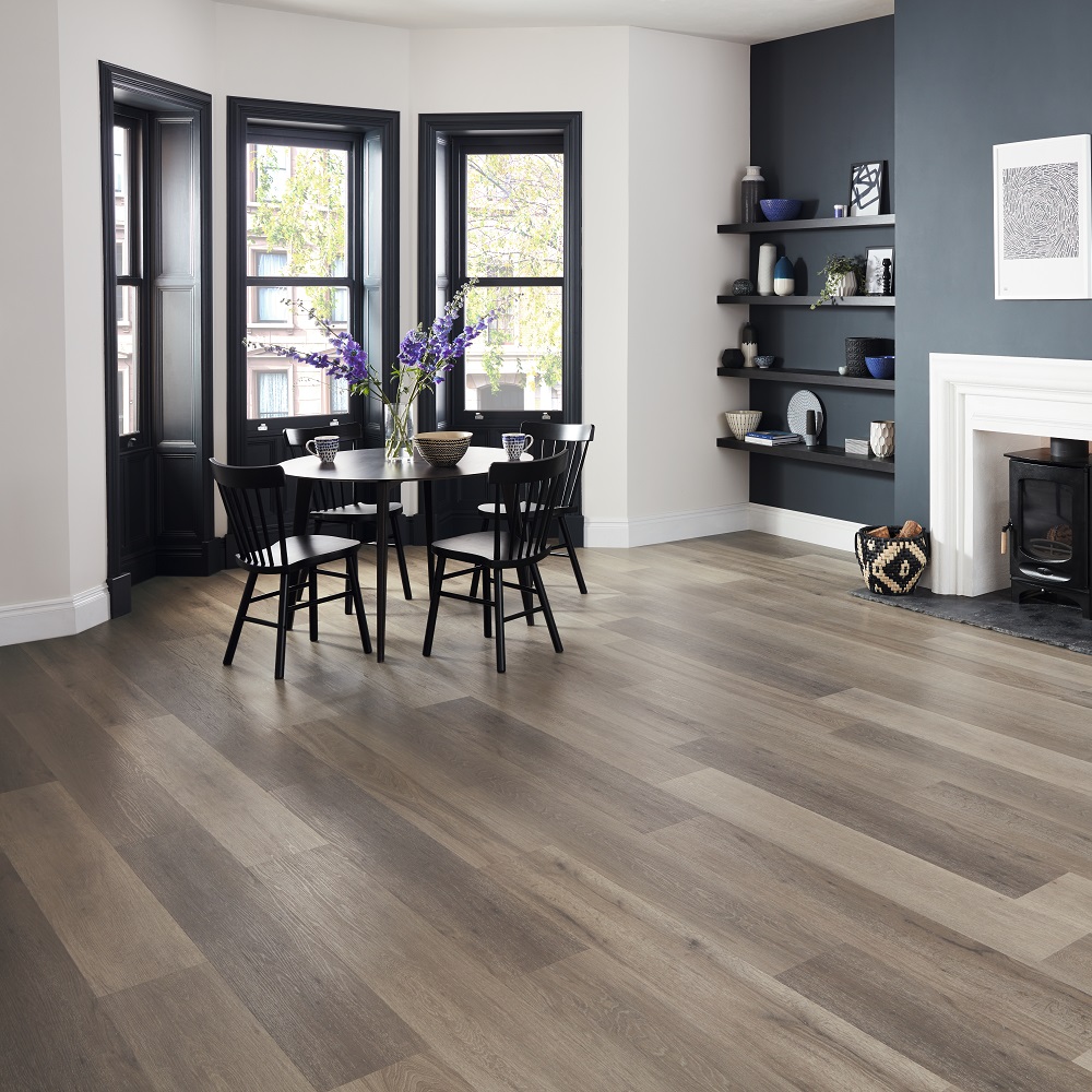 Karndean Korlok Washed Grey Ash RKP8104 |Dining Room|BestatFlooring
