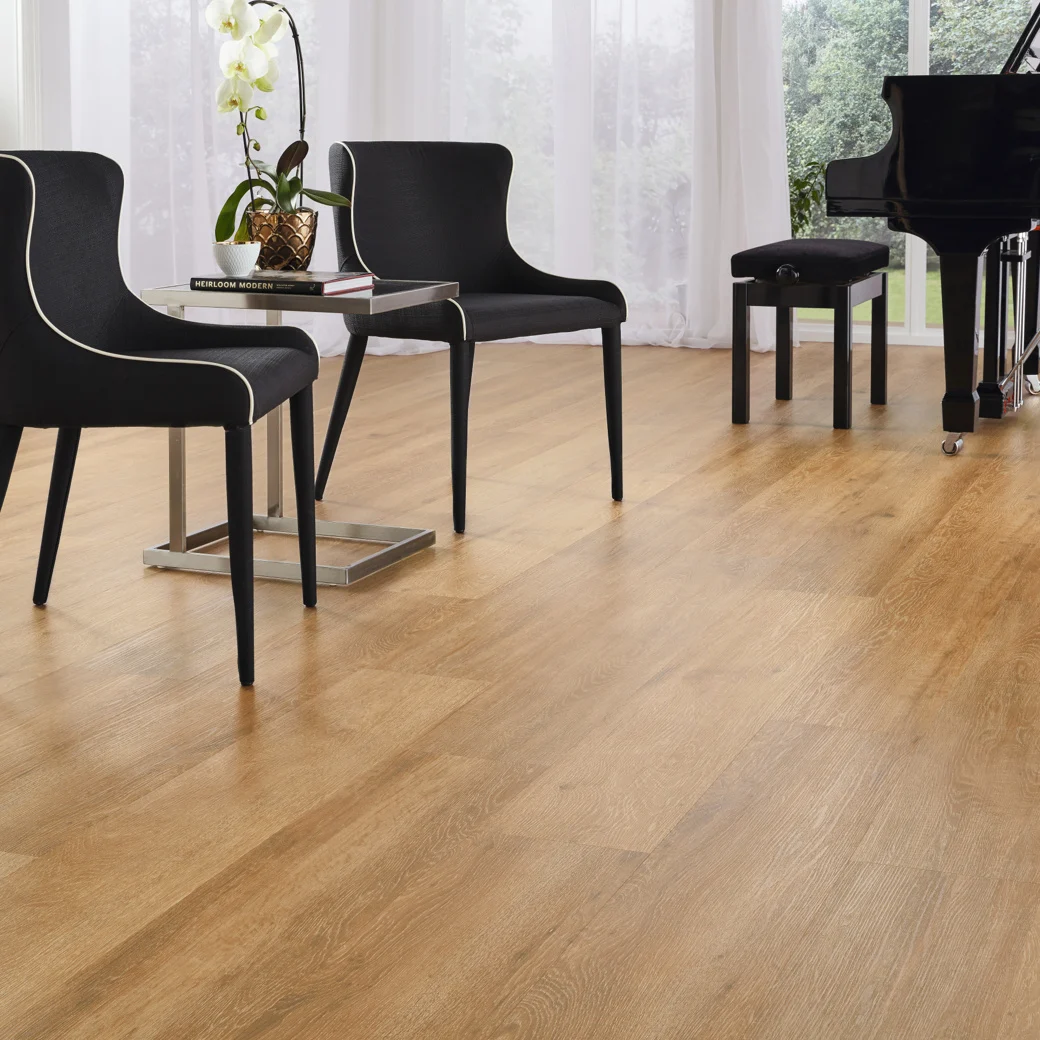 Karndean Baltic Limed Oak flooring in a living room