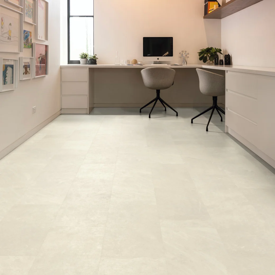 Karndean Baltic Washed Oak flooring in an home office