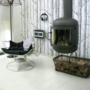 Stone Tile Sparkle White QAF-LVT-18 | Luvanto Luxury Vinyl Tiles