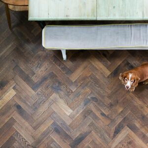 ZB106 Tannery Brown | V4 Wood Deco Parquet | Dinner Room