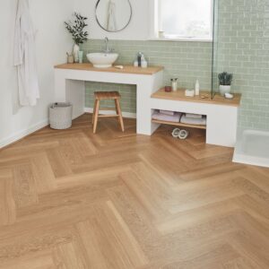 Warm Brushed Oak SM-VGW121T | Karndean Van Gogh | Bathroom