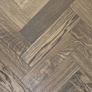 15mm Greige Oak Brushed & Oiled Herringbone | Best at Flooring