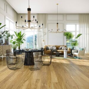14mm Oak Select Brushed & Matt Laquered Click | Best at Flooring