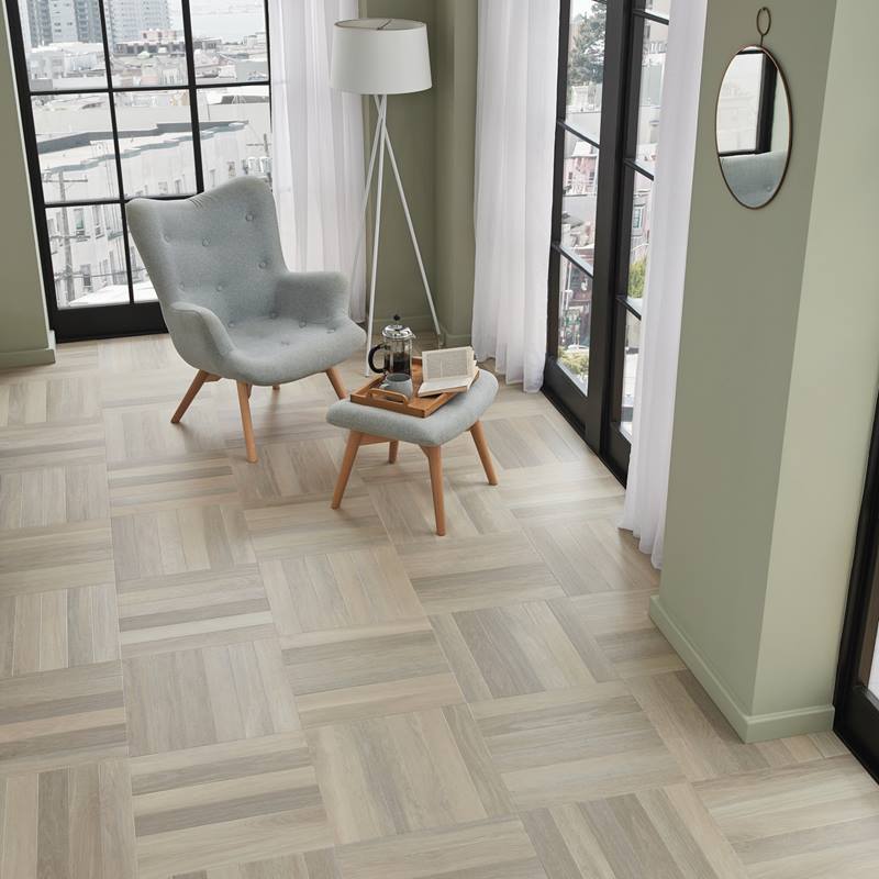 Glacier Oak SM-RL21 | Karndean Art Select Parquet | Living Room