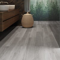 Bathroom with Invictus Storm Oak flooring