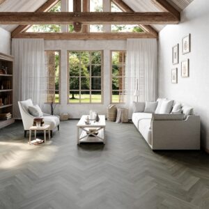 New England Oak Herringbone Misty | Invictus Maximus | Living Room