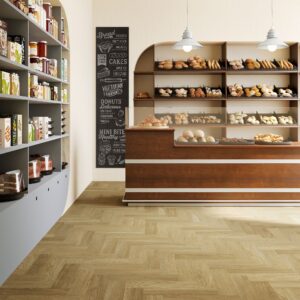 New England Oak Herringbone Toffee | Invictus Maximus | Restaurant