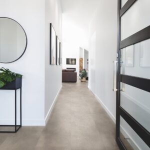 Washed Concrete | Luvanto Pace Luxury Vinyl | Hallway