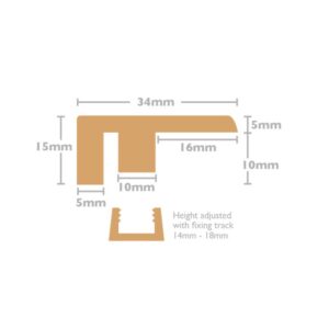 New Solid Wood End Bar