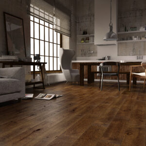 14mm Light Walnut Stained Natural Oil Click