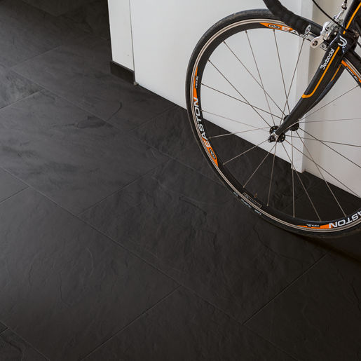 Bike with flooring