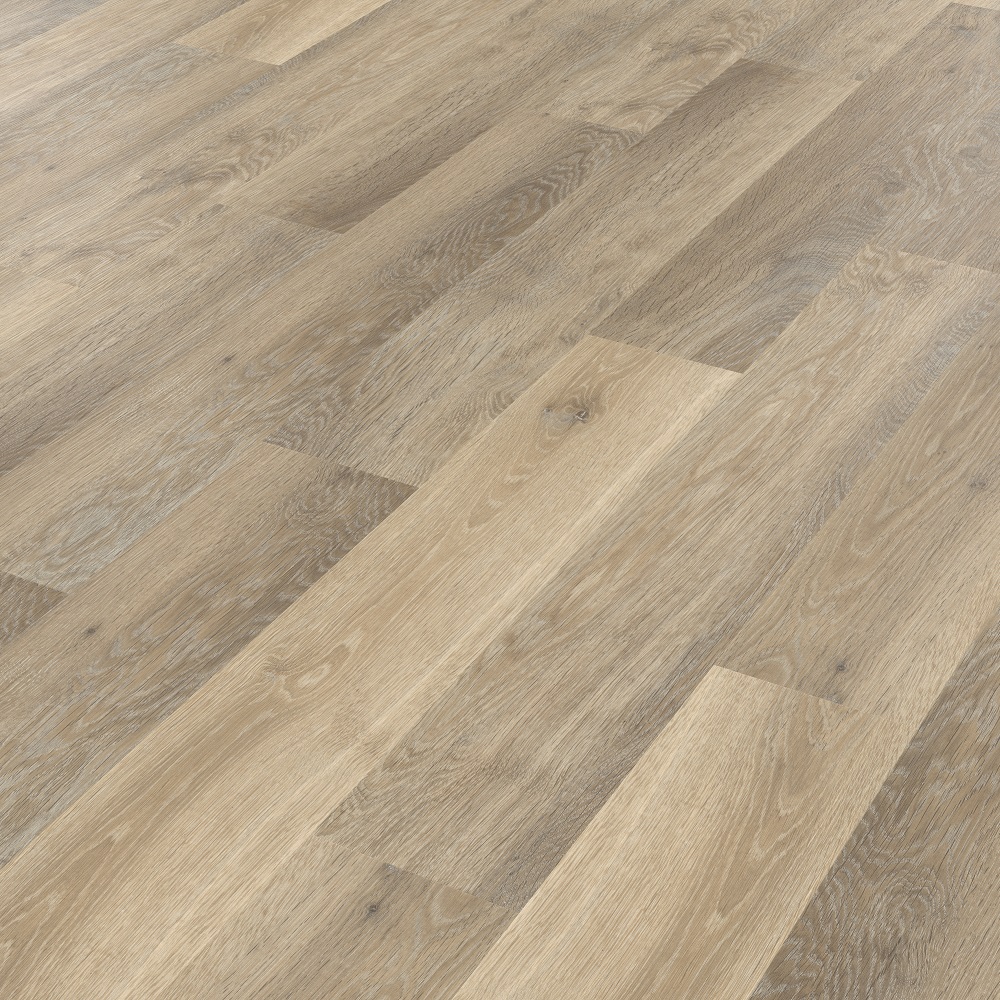 Overhead view of Karndean Lime Washed oak flooring