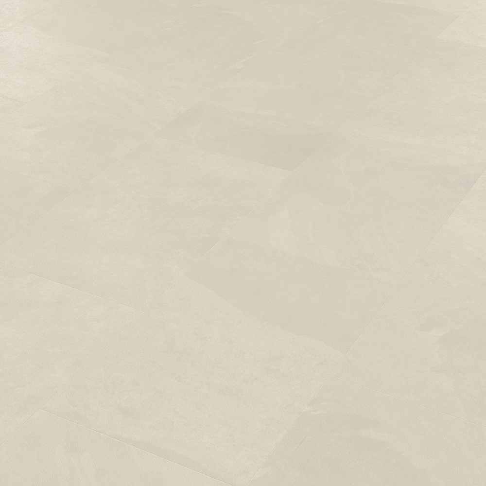 Overhead view of Karndean ivory riven slate flooring