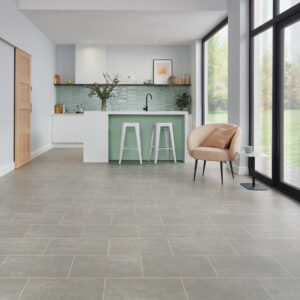 Smoked Concrete ST22 | Karndean Knight Tile | Best at Flooring