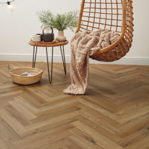 Traditional Character Oak Herringbone SM-KP146 | Karndean Knight Tile | Best at Flooring