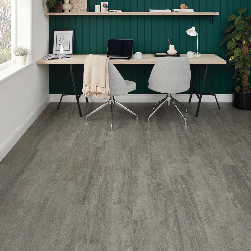 Quayside Oak flooring in a home office