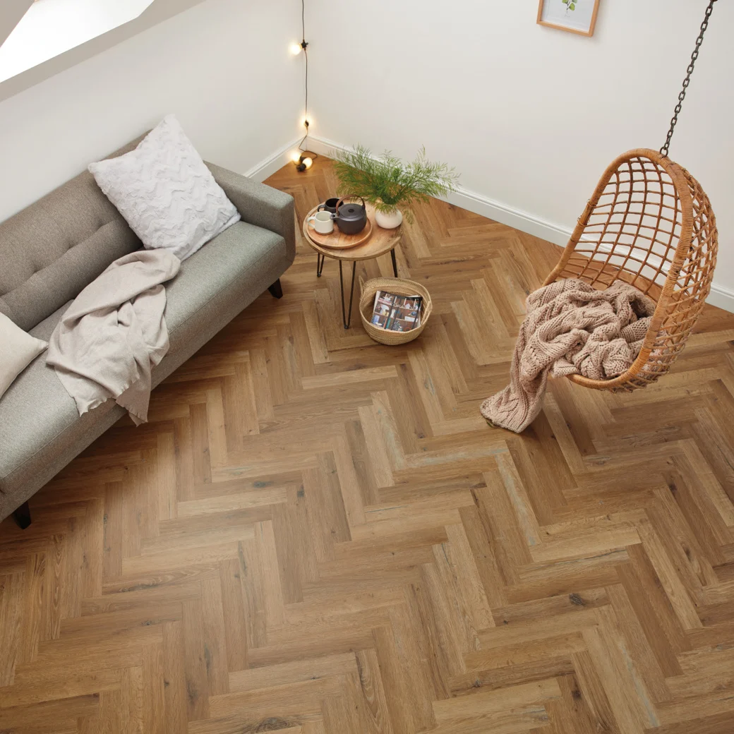 Karndean Traditional Character Oak flooring in a living room