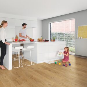 Cottage Oak Natural AVSPT40025 | QuickStep Alpha | Kitchen