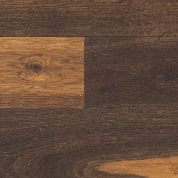 Overhead view of V4 natural oak plank