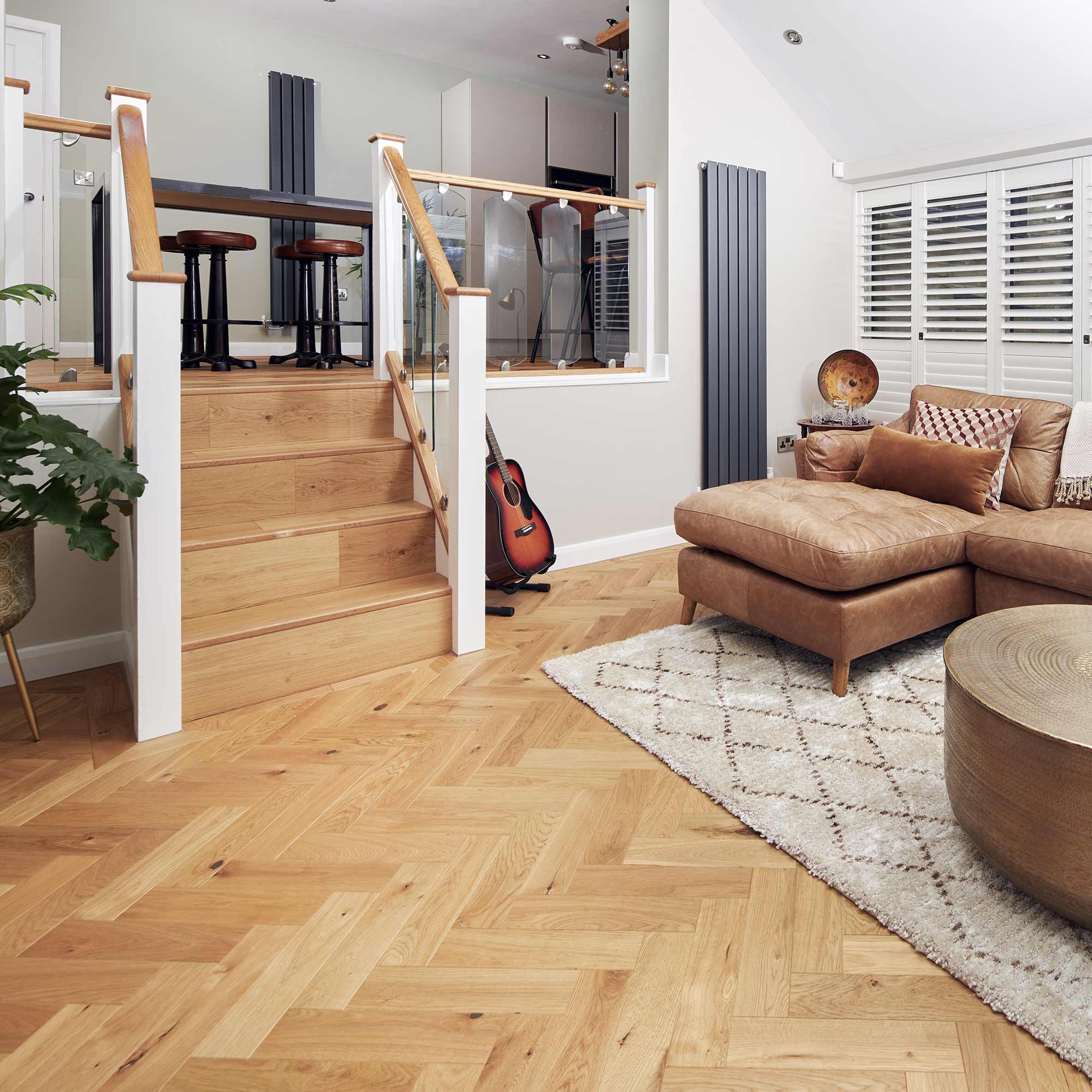 ZB109 Brushed Matt Oak | V4 Wood Flooring Deco Parquet | BestatFlooring