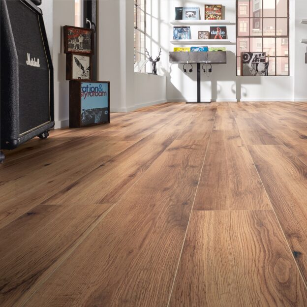 Lybia Oak Copper D80642 | Kronotex Robusto | Music Room