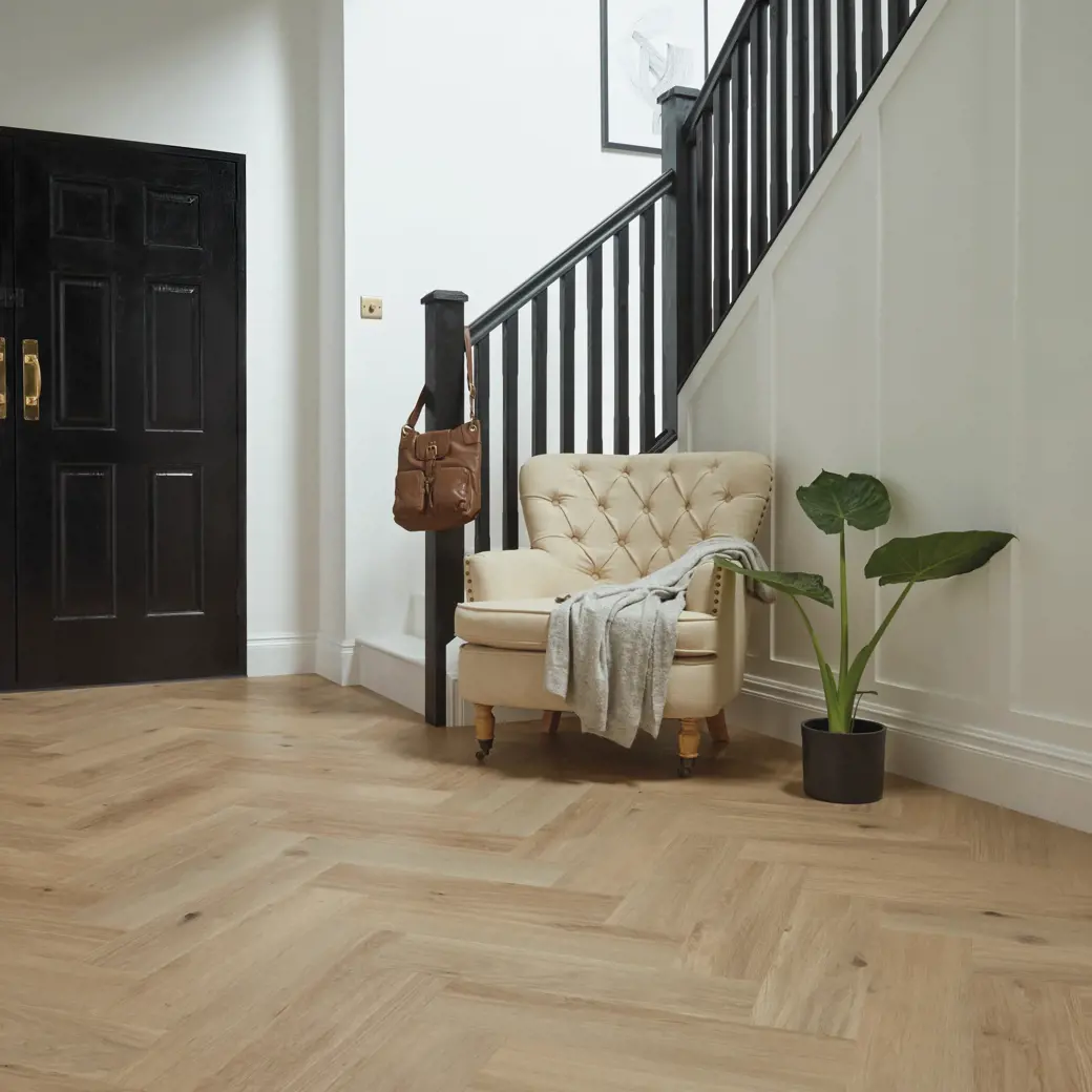 Karndean Canadian Urban Oak flooring in a hallway