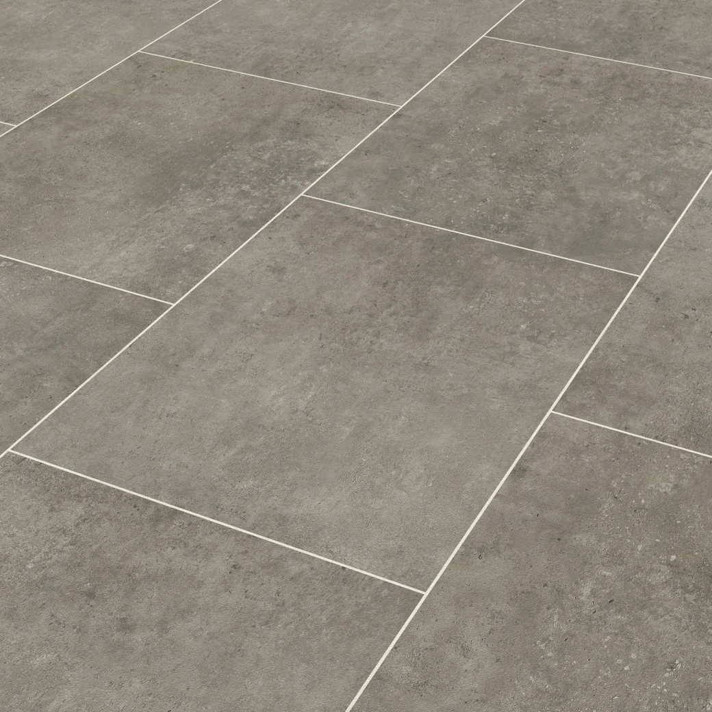 Top Shot of Karndean Pebble grey flooring
