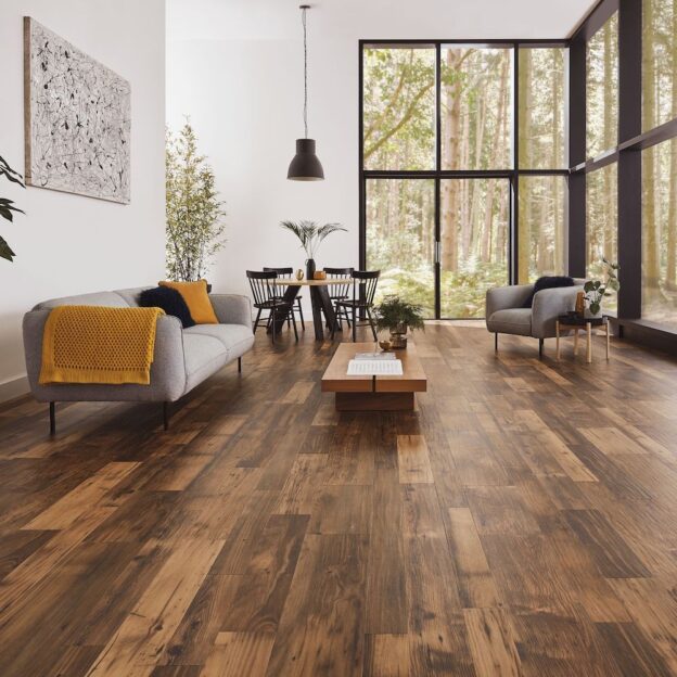 Reclaimed Chestnut RPL EW21 | Karndean Art Select Living Room | Best at Flooring