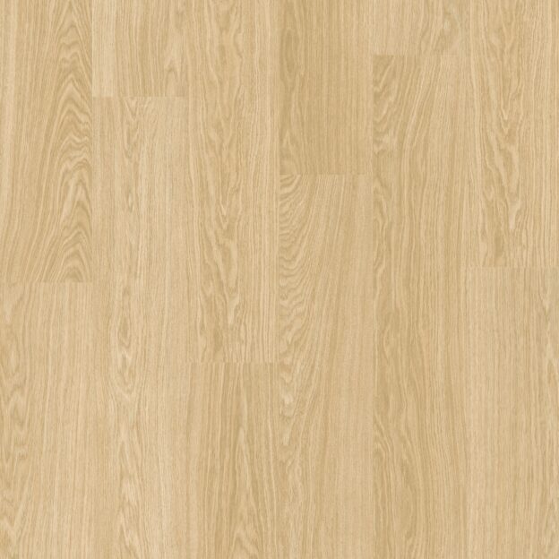 Overhead view of Quick-Step Alpha Bloom Pure Oak Blush flooring