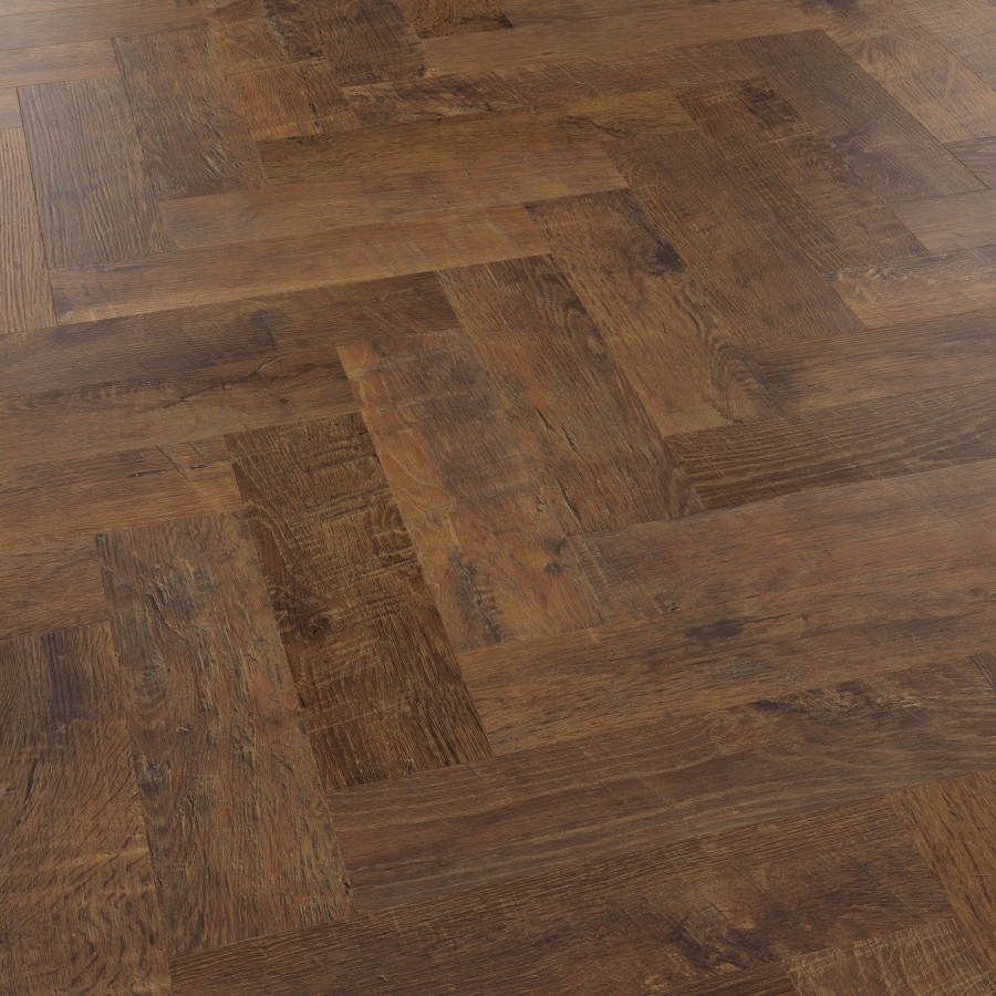 Antique French Oak SM-VGW8110, Herringbone Luxury Vinyl Flooring