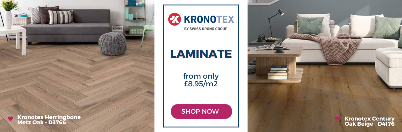 Kronotex Laminate Homepage Banner