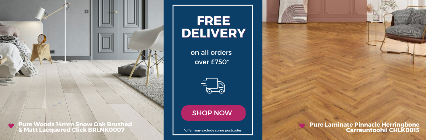 Free delivery over £750