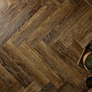 Barnwood Oak Herringbone | Pure Vinyl Signature | BestatFlooring