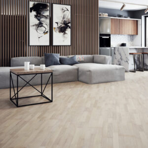 3-Strip Light Cream White Matt Lacquer Click | BC8-DBE3-L05-CBS-D14207-F | BestatFlooring