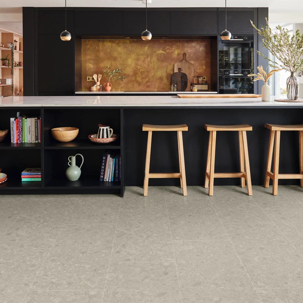 Brezzo Ceppo LM43 flooring in a kitchen