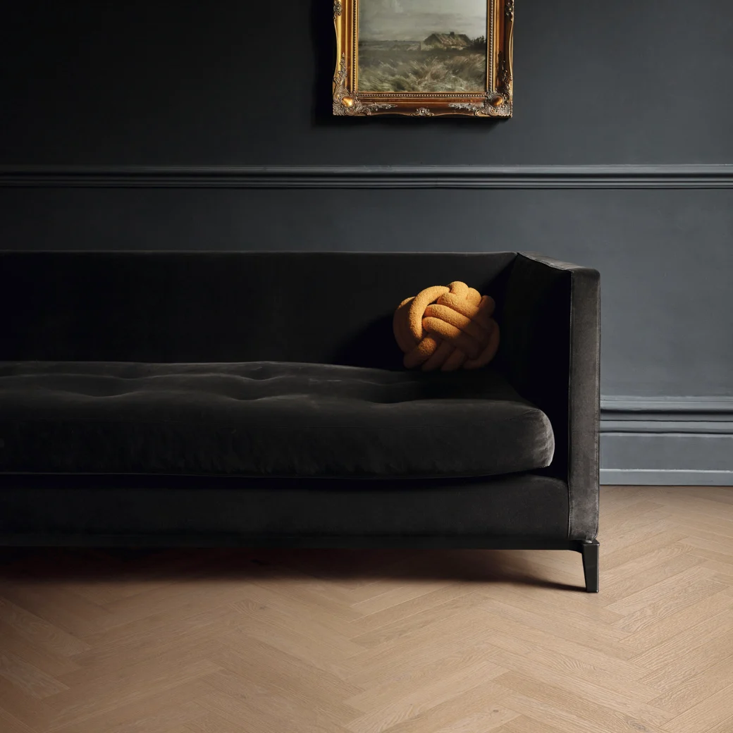 Golden Artisan Oak flooring by karndean in a livingroom