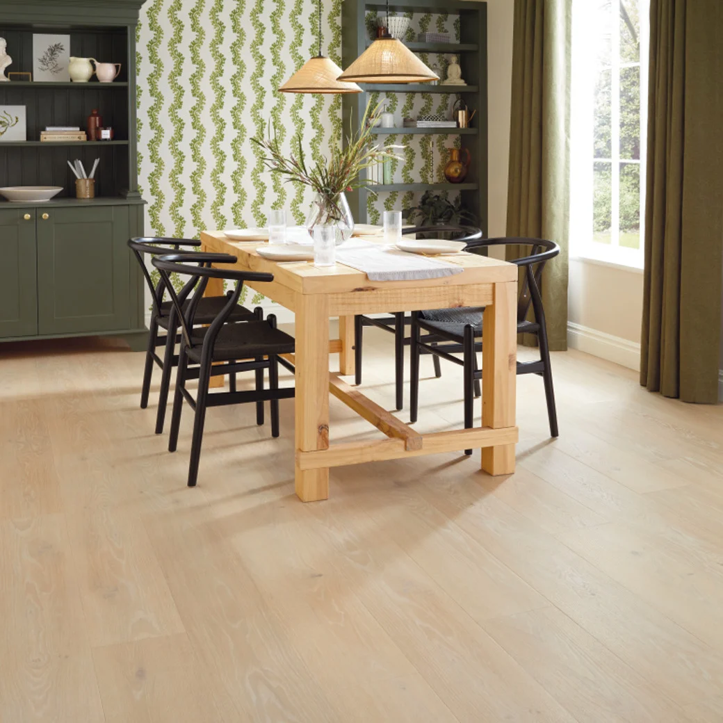 Karndean Artisan Oak flooring in a dining room