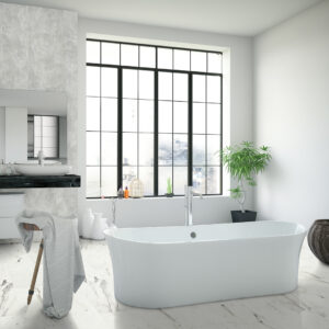 Image of Classen Visiogrande Marble White Floor