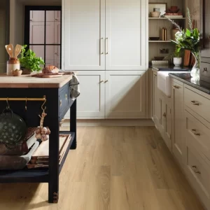 House setting with wells acacia flooring.