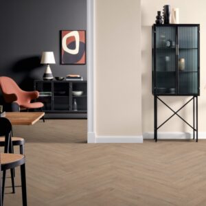 Room with Turin Oak Flooring in a living room