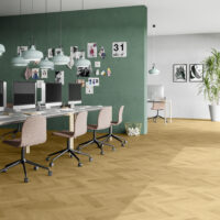 Room with Invictus Ultimus Barn Oak Straw LVT flooring