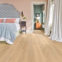 Living room with Victoria Wood Plank flooring