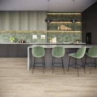 Room with Cabin Oak Whitehaven LVT flooring