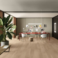 Kitchen with Invictus Ultimus Heritage Oak Sandringham flooring