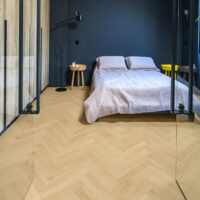 Room with Invictus Ultimus Majestic Oak Parquet Vista LVT flooring